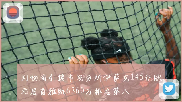 利物浦引援市场分析伊萨克145亿欧元居首雅凯6360万排名第八