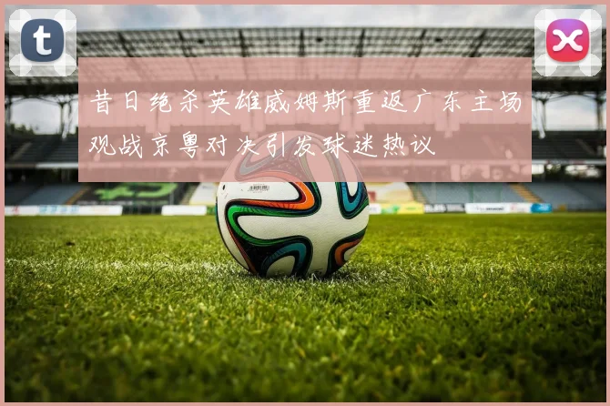 昔日绝杀英雄威姆斯重返广东主场观战京粤对决引发球迷热议